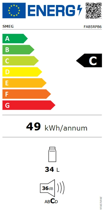 Energieklasse C - Vollständiges EU-Energielabel