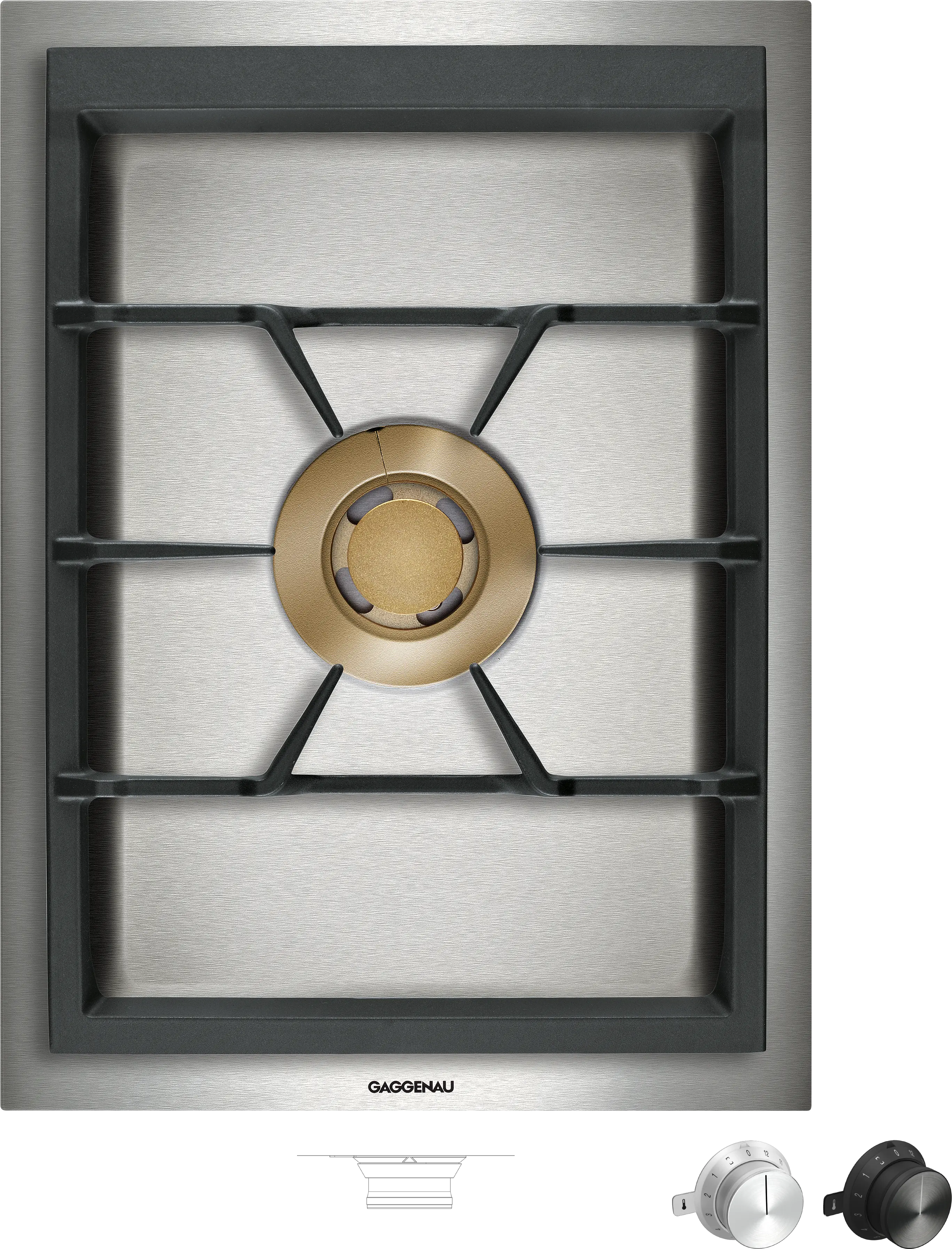 Gaggenau VG415115 Gaskochfeld Edelstahl