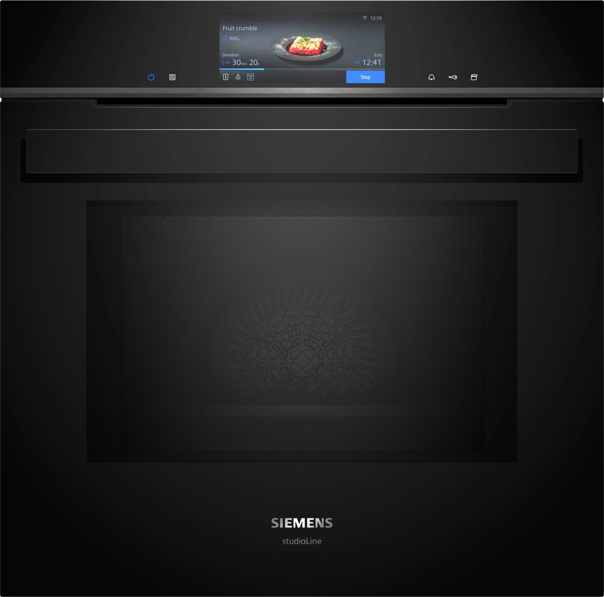 Siemens studioLine HN978GMB1 Einbau-Backofen mit Mikrowellen- und Dampffunktion Schwarz