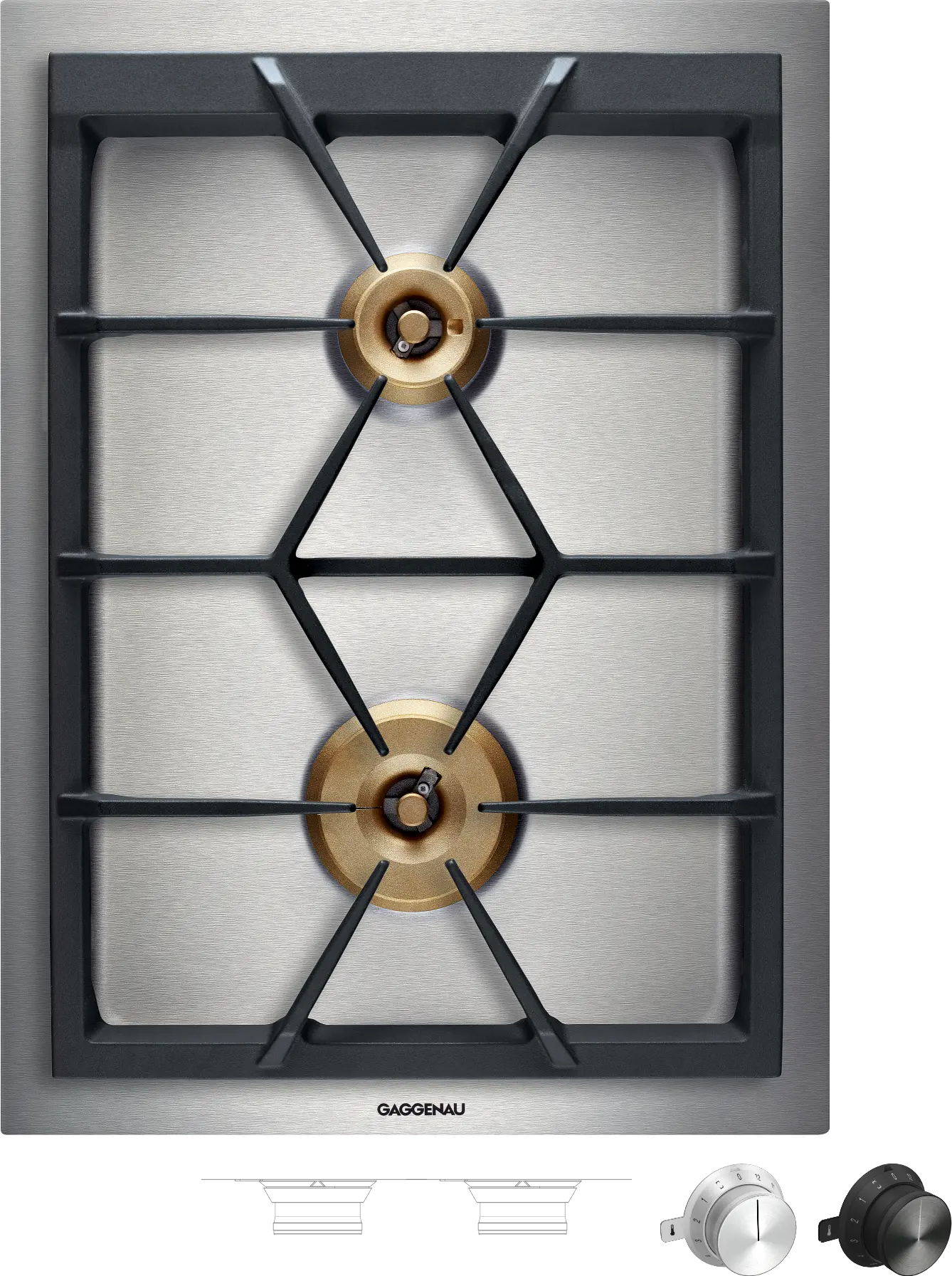 Gaggenau VG425215 Gaskochfeld Edelstahl