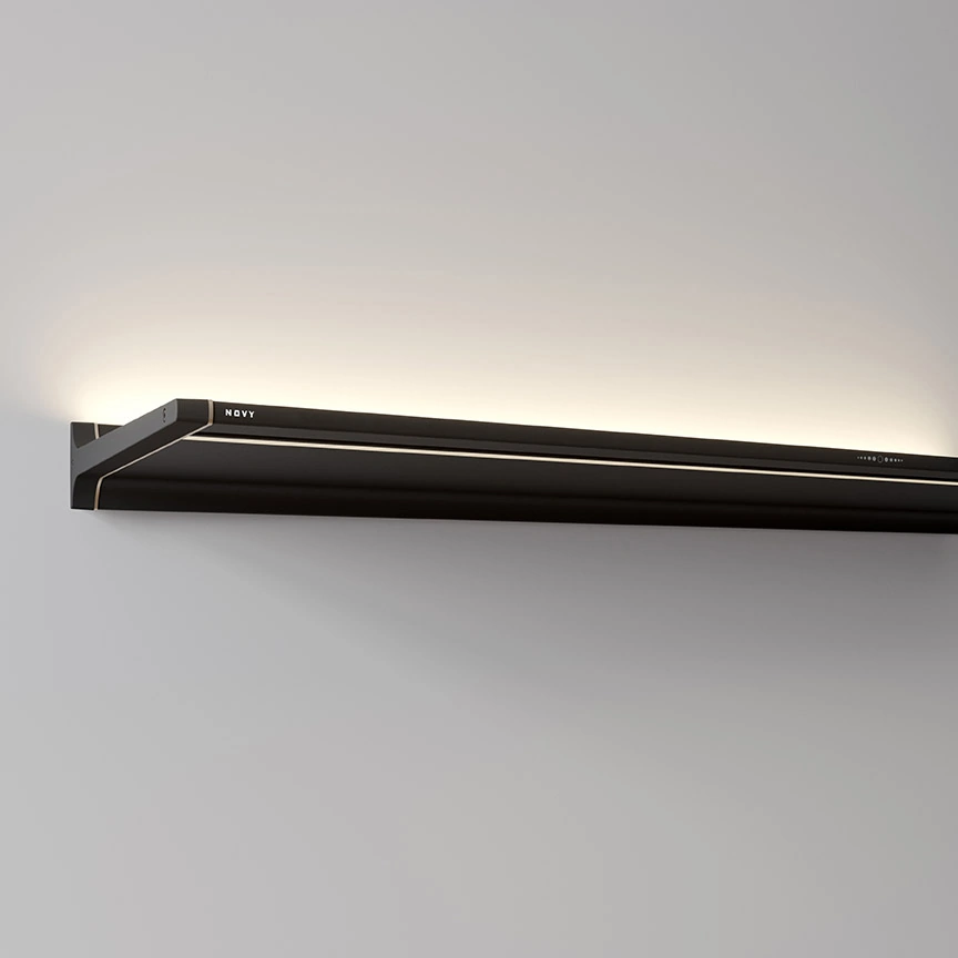 Novy Shelf 150 Beleuchtung Schwarz 70013
