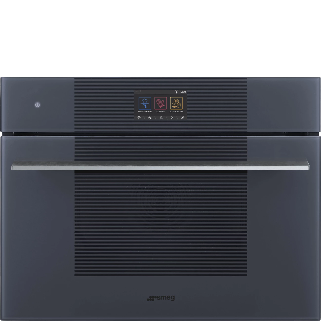 Smeg SO4104S4PG Einbaubackofen mit Dampffunktionen Neptune Grey