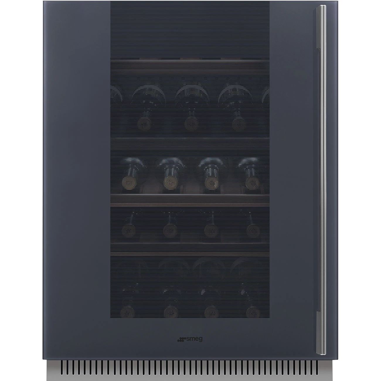 Smeg CVI138LG Einbau-Weinklimaschrank Neptune Grey
