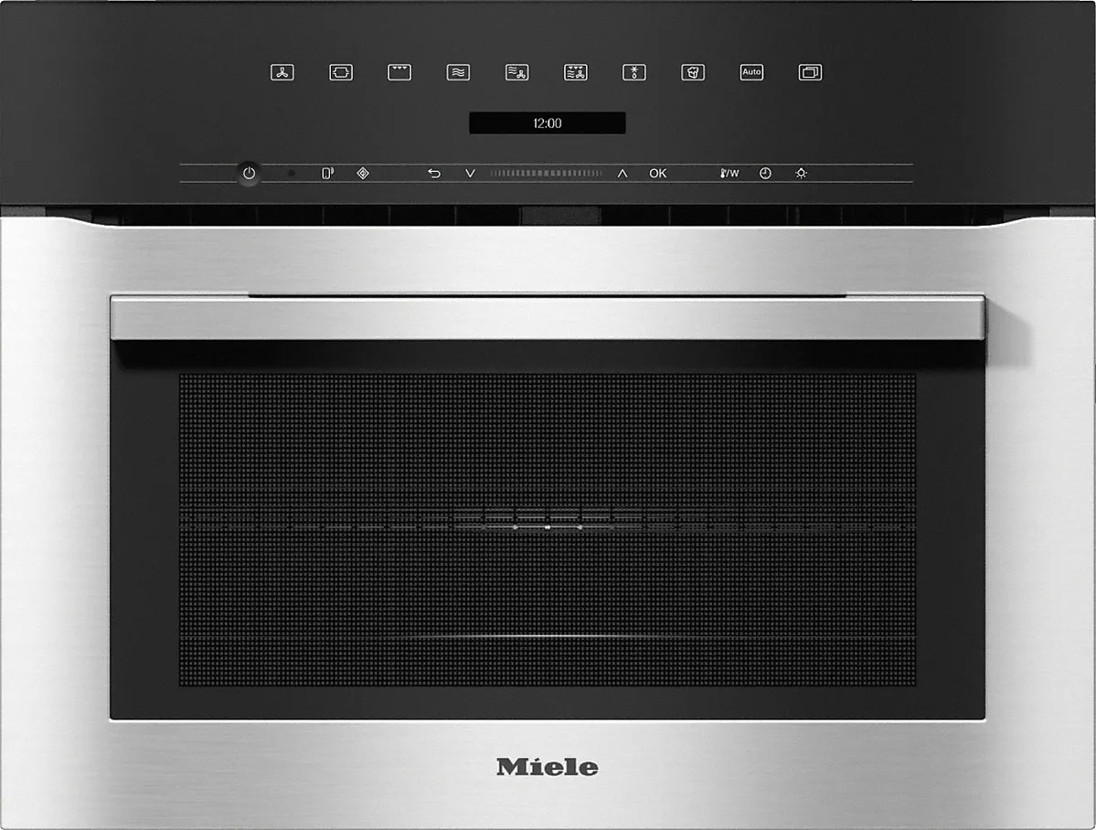 Miele H 7140 BM Kompakt-Backofen mit Mikrowelle Edelstahl/CleanSteel Miele H 7140 BM Kompakt-Backofen mit Mikrowelle Edelstahl/CleanSteel