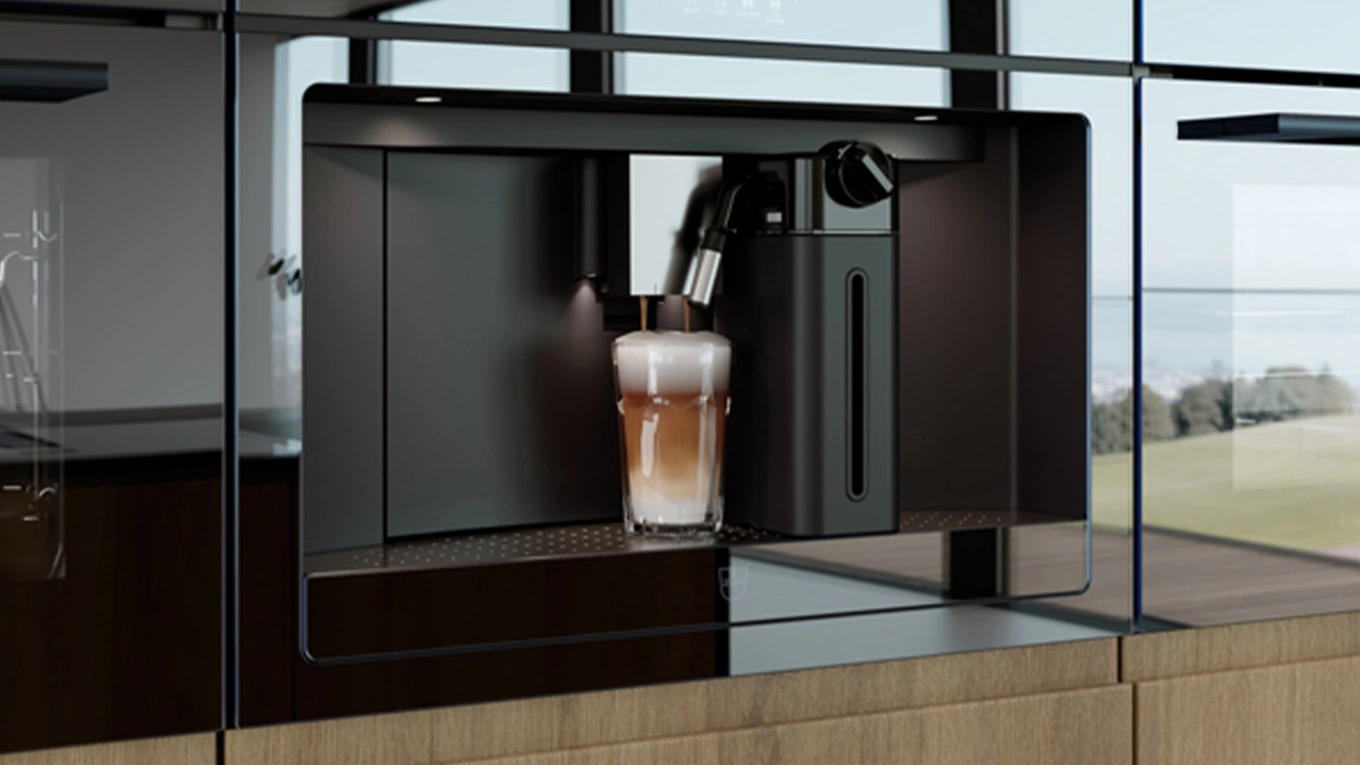 V-ZUG CoffeeCenter V-ZUG CoffeeCenter Kaffeevollautomat mit Milchschaum in drei Stufen für Latte Macchiato