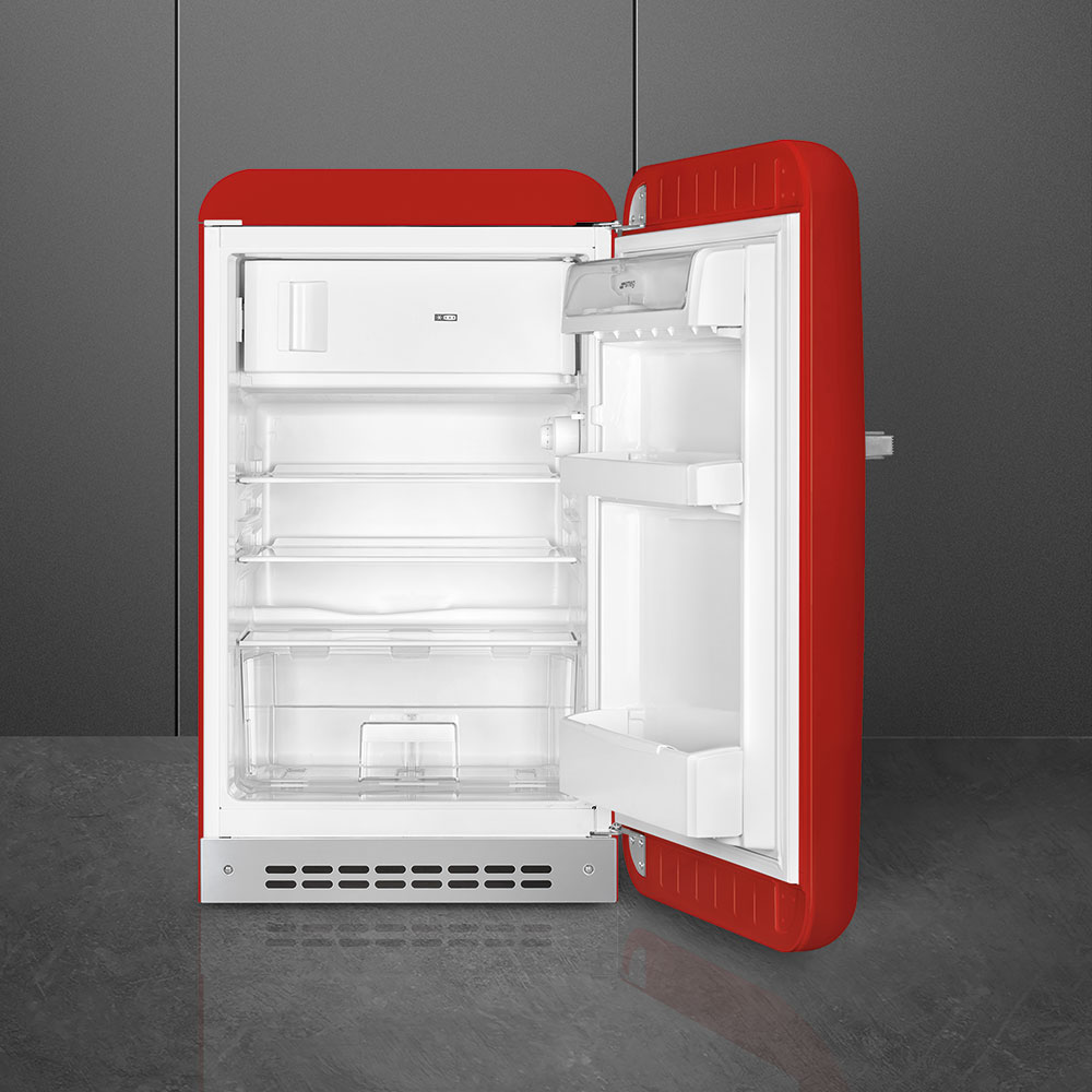 Smeg FAB10RRD5 Stand-Kühlschrank Rot