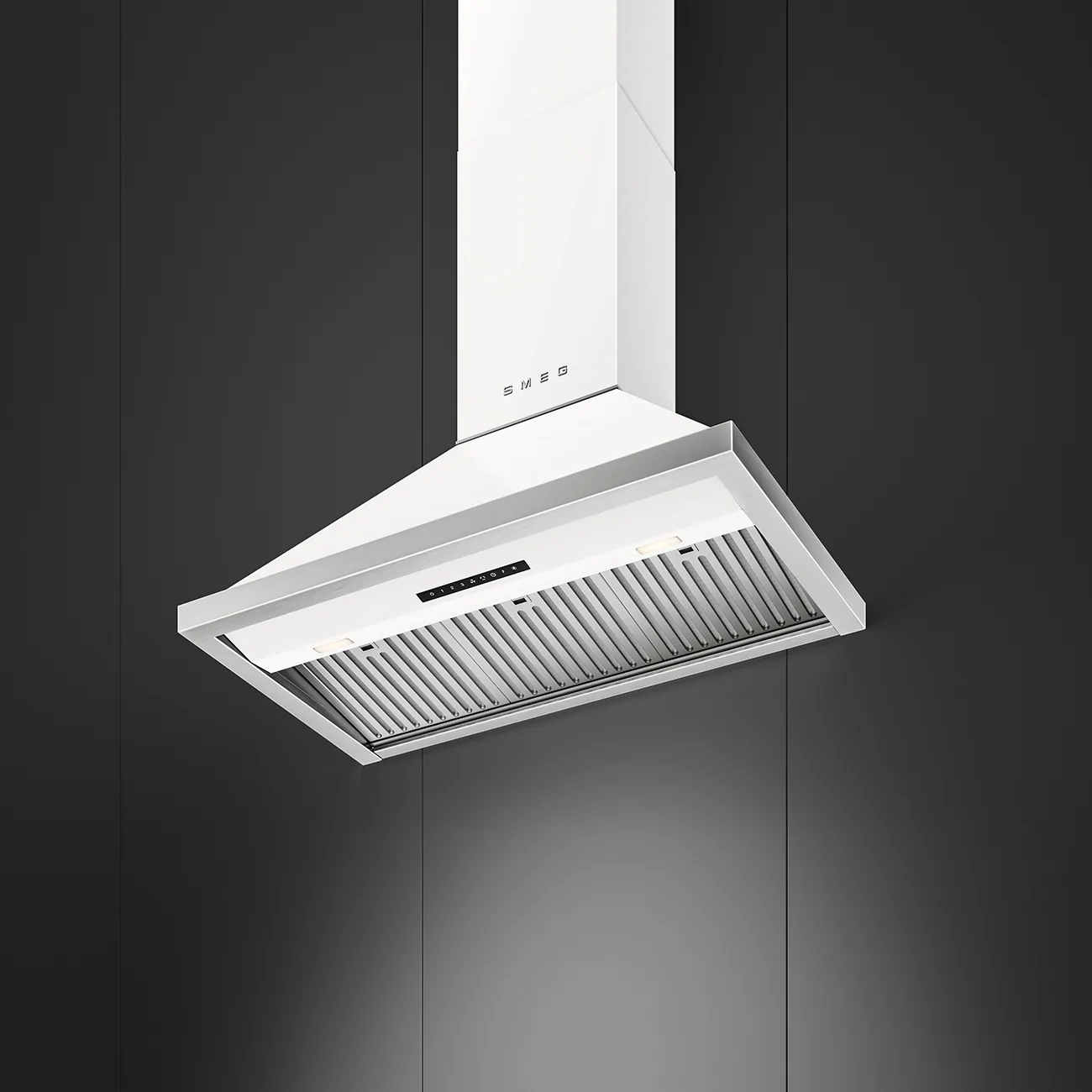 Smeg KCU94WH Wandhaube Weiß