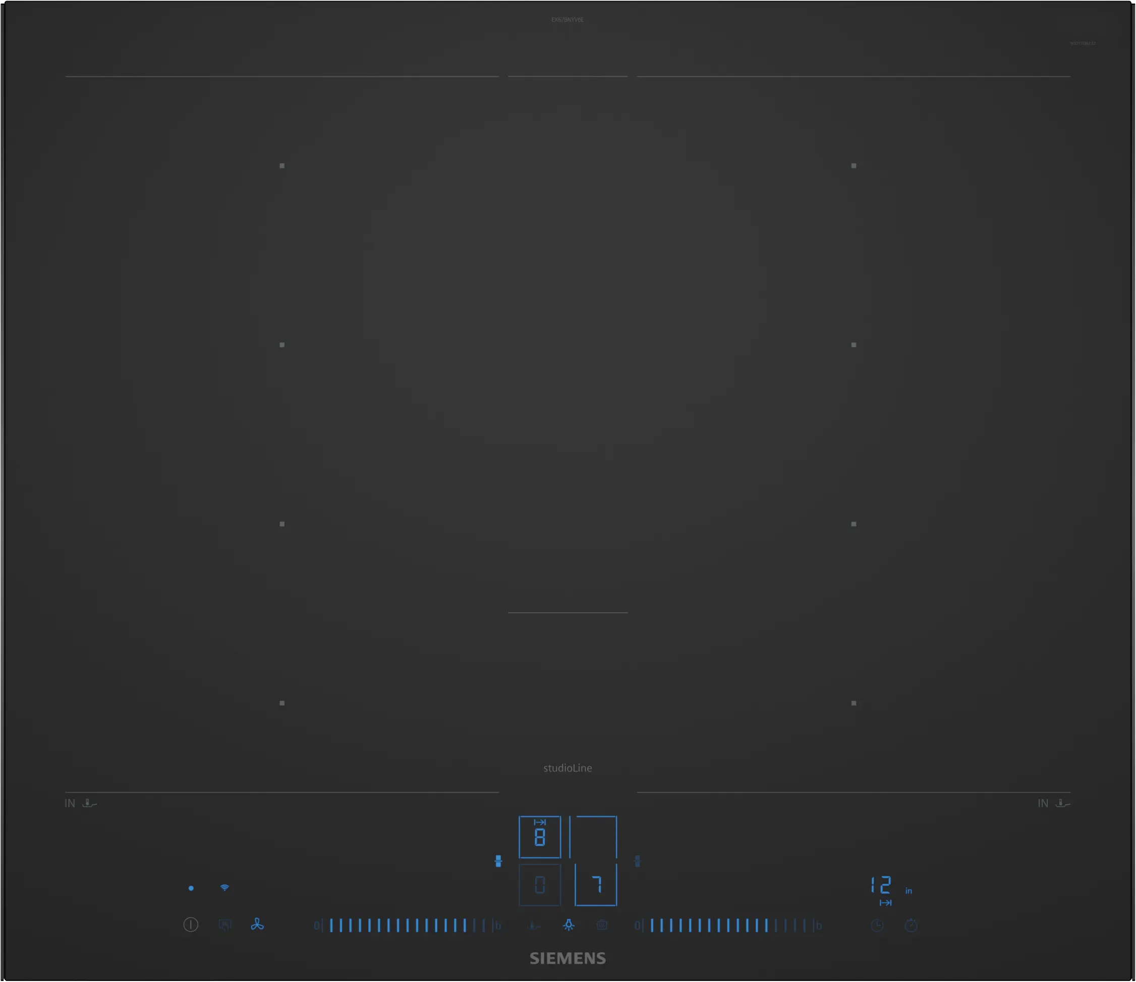 Siemens EX67BNYV6E Herdunabhängiges Induktionskochfeld Mattschwarz