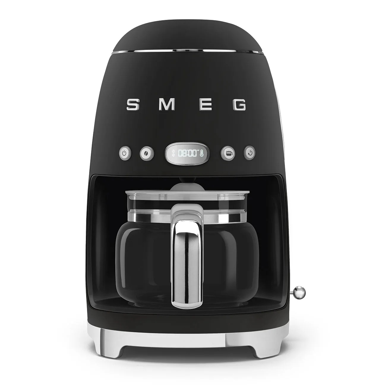 Smeg DCF02BLMEU Filter Kaffeemaschine Mattschwarz