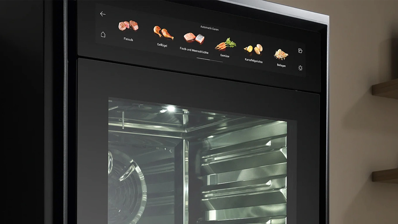 eingeschalteter bora backofen