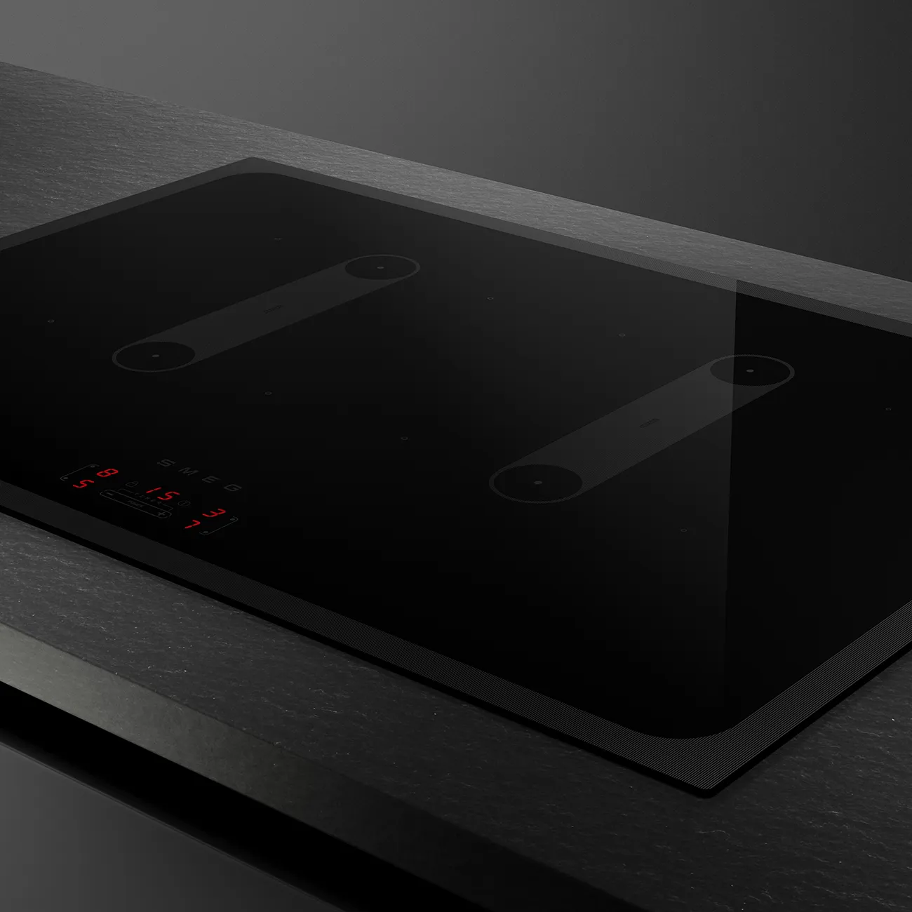 Smeg SI2B22741D Herdunabhängiges Induktionskochfeld Schwarz