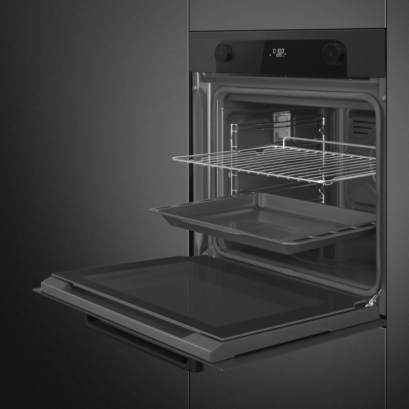 Smeg SFP6201TB Einbau-Backofen Schwarz