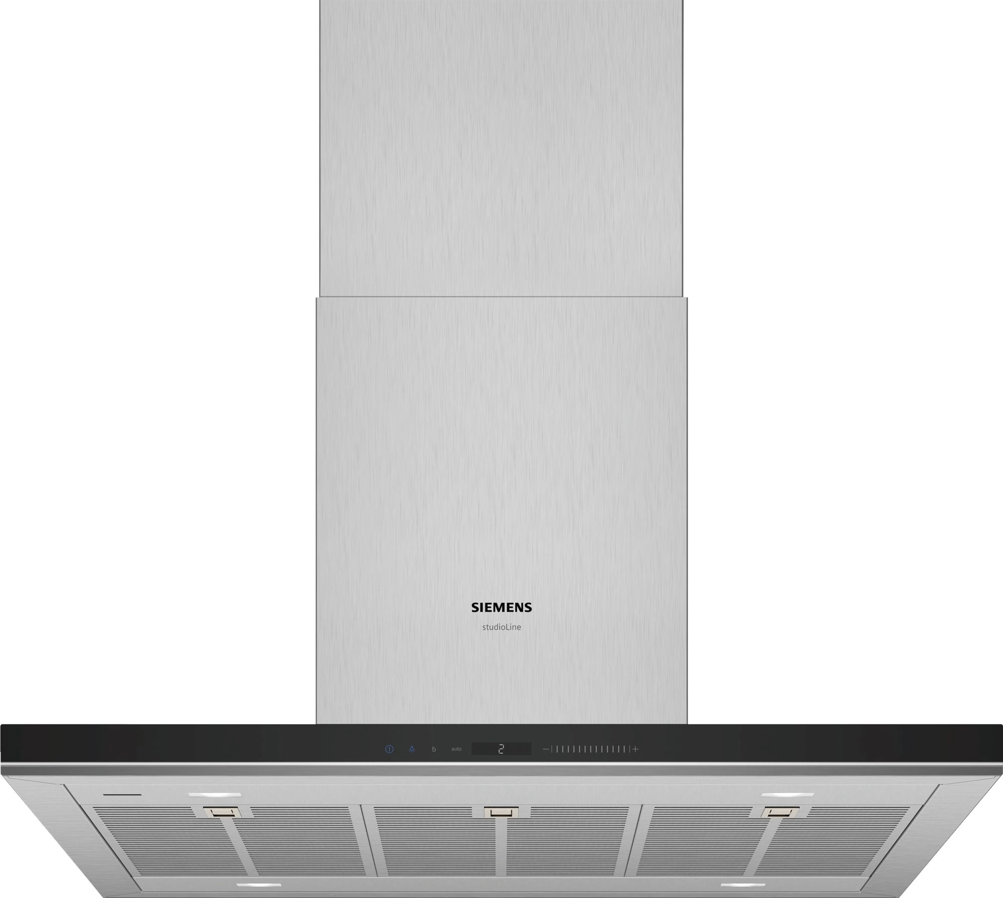 Siemens studioLine LF91BUV55 Insel-Dunstabzugshaube Edelstahl