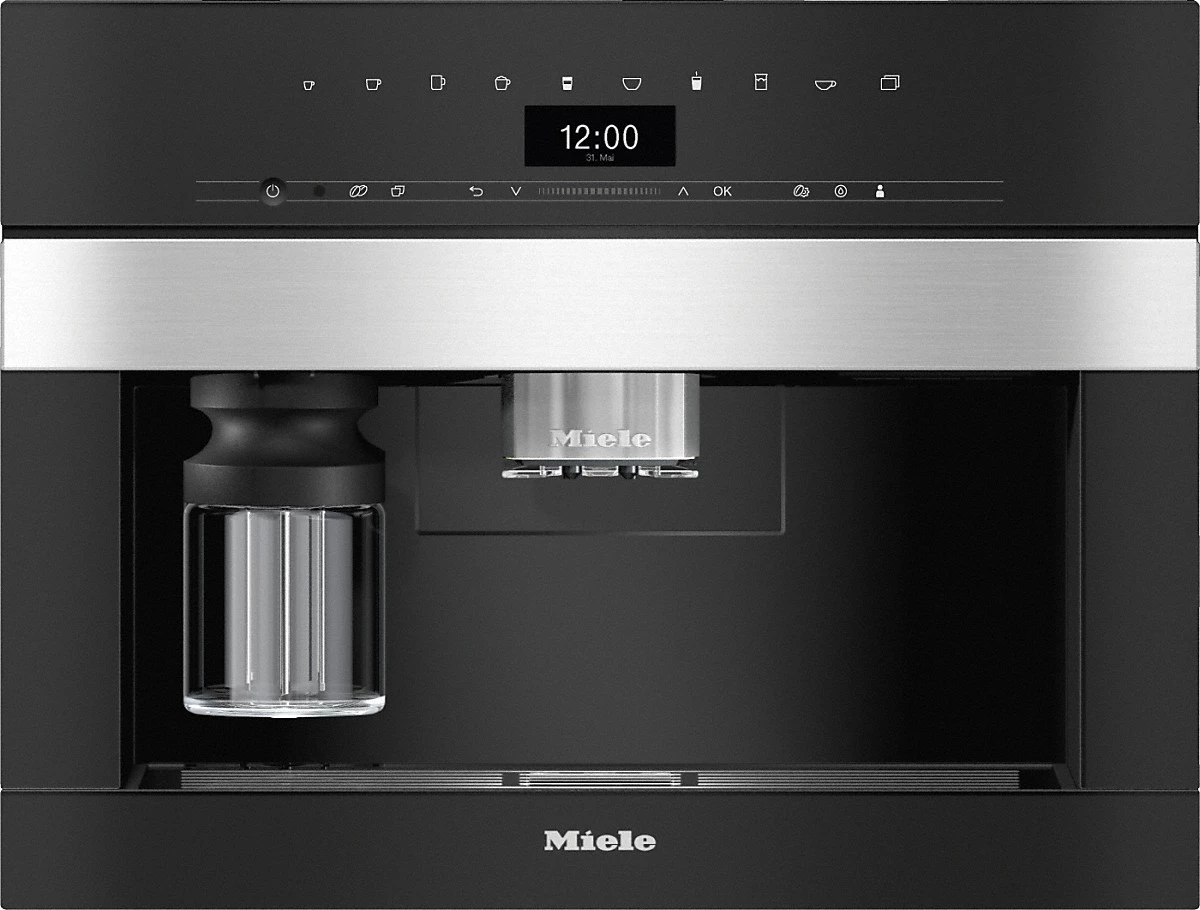 Miele CVA 7445 Einbau-Kaffeevollautomat Edelstahl/CleanSteel