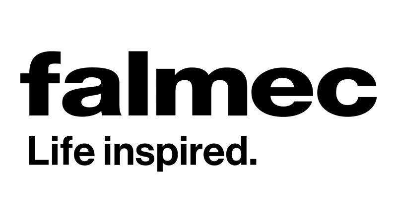 falmec life inspired logo in schwarz