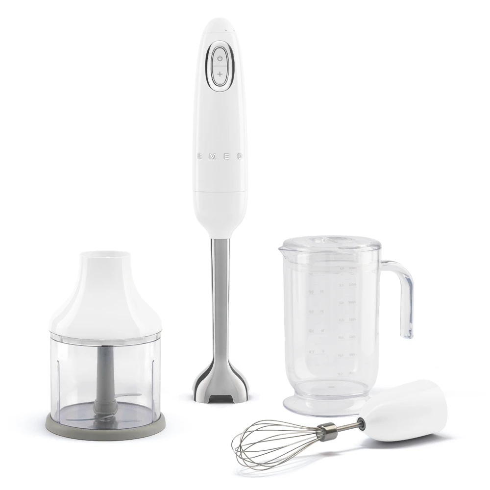 Smeg HBF03WHEU Stabmixer-Set Weiß