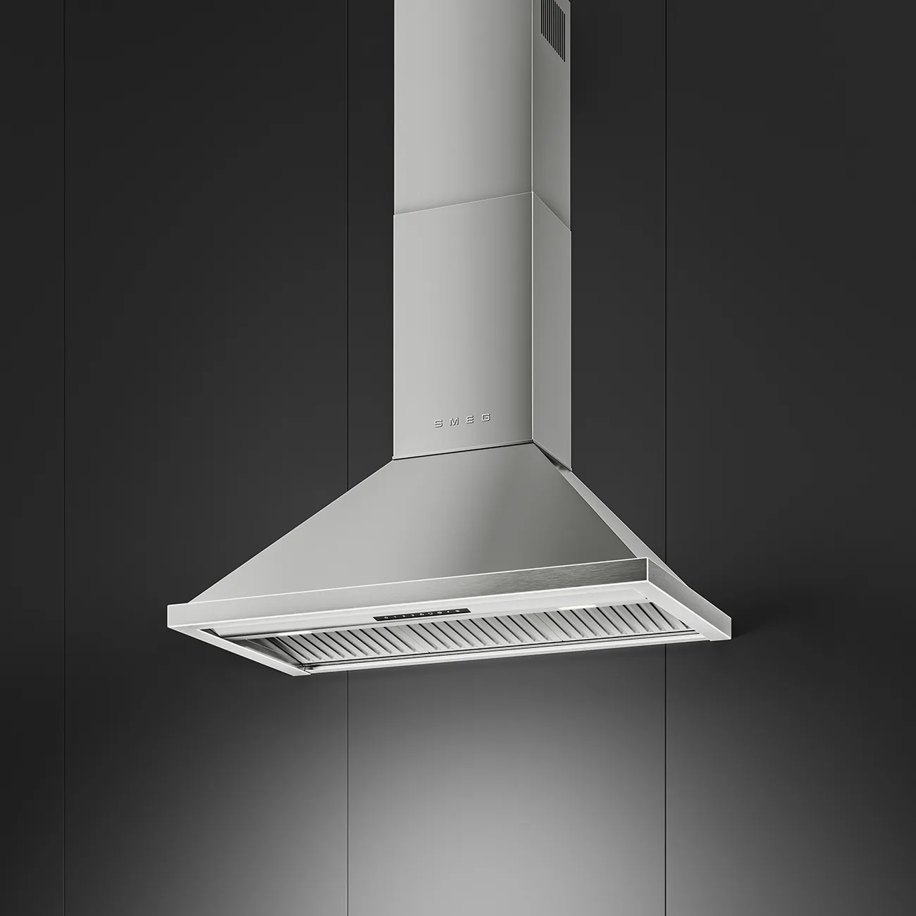 Smeg KCU94X Wandhaube Edelstahl