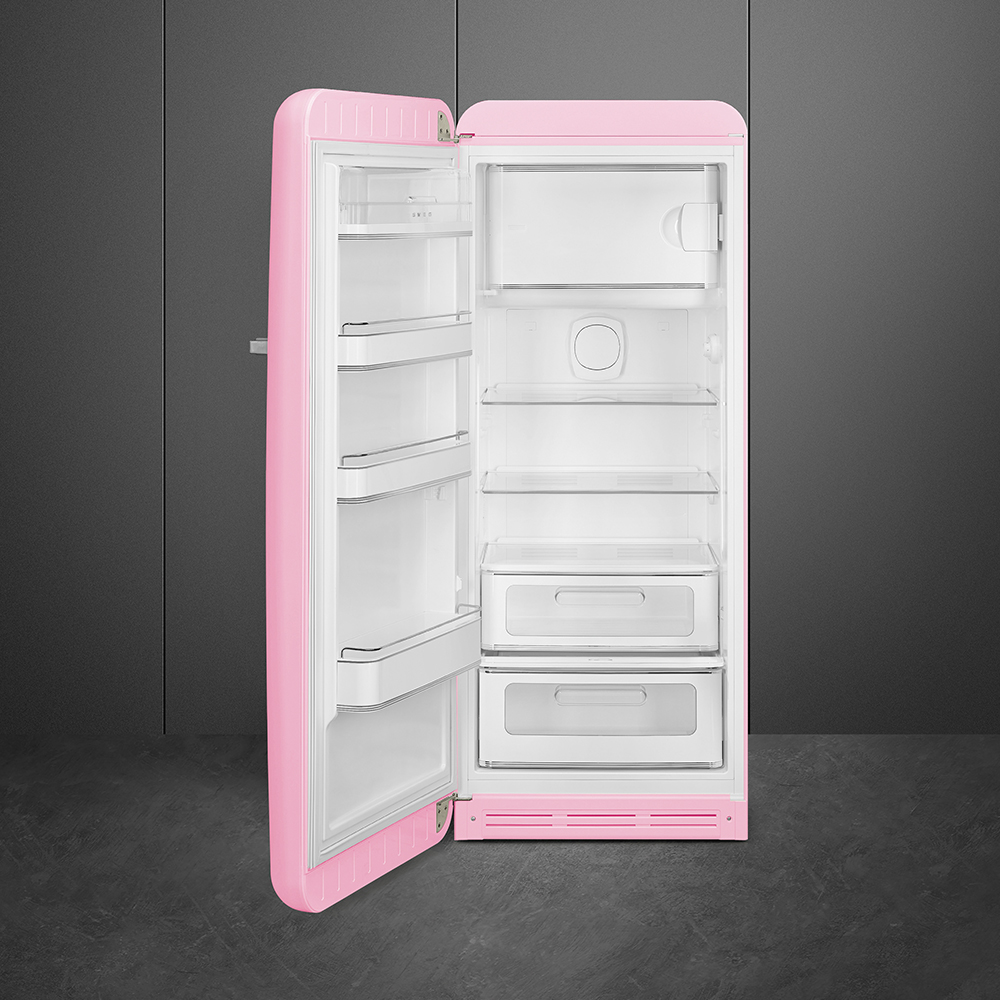Smeg FAB28LPK5 Stand-Kühlschrank Cadillac Pink