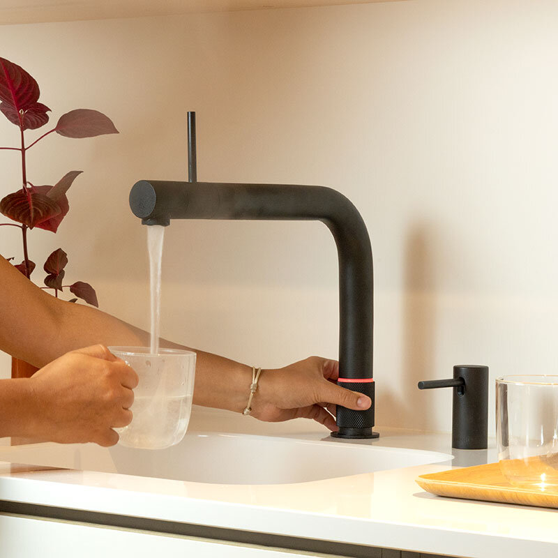 Sinken, Waschbeckenhahn, Körperteil, Hand, Person