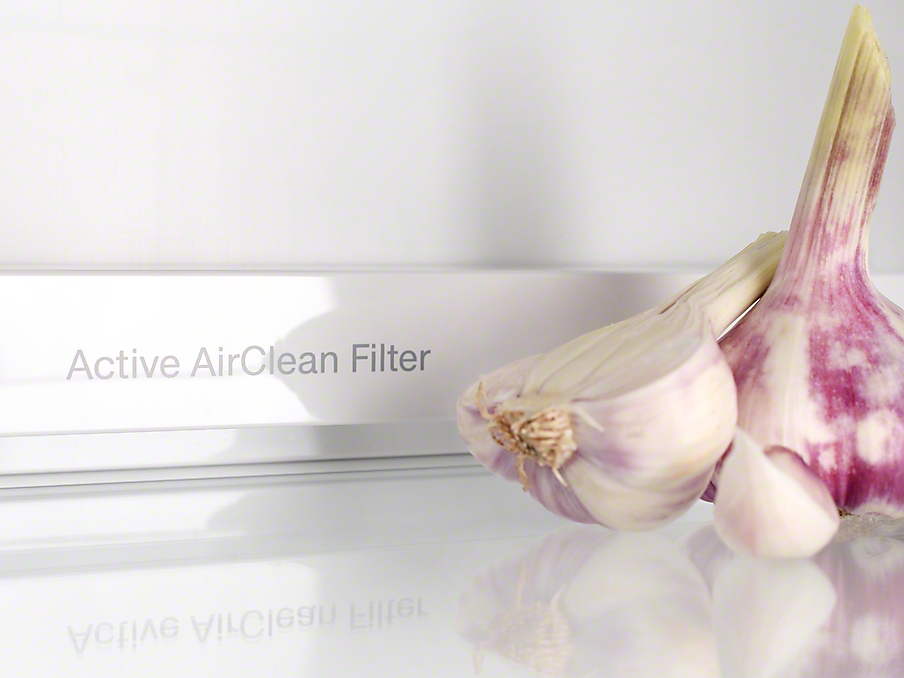 Koblauch in einem Miele Kühlschrank mit Active AirClean Filter