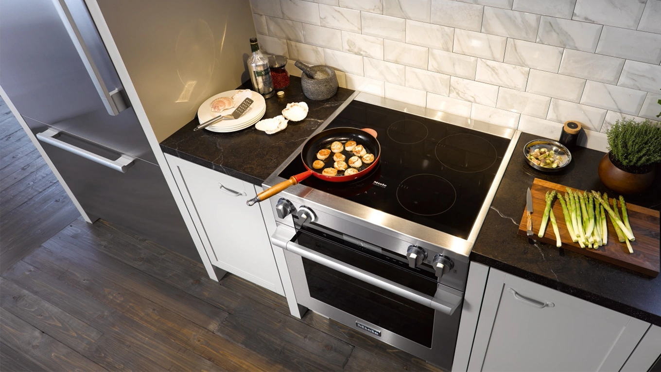 Miele Range Cooker miele range cooker mit induktion von oben