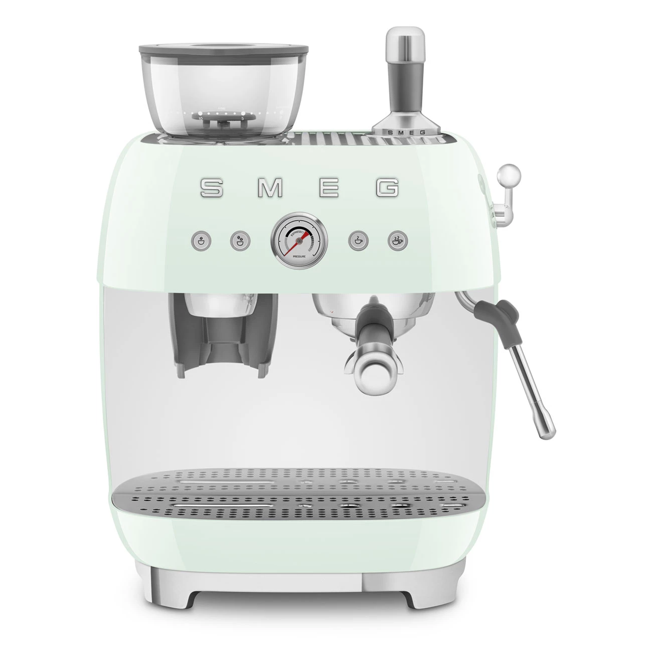 Smeg EGF03PGEU Espresso-Kaffeemaschine Pastellgrün Smeg EGF03PGEU Espresso-Kaffeemaschine Pastellgrün
