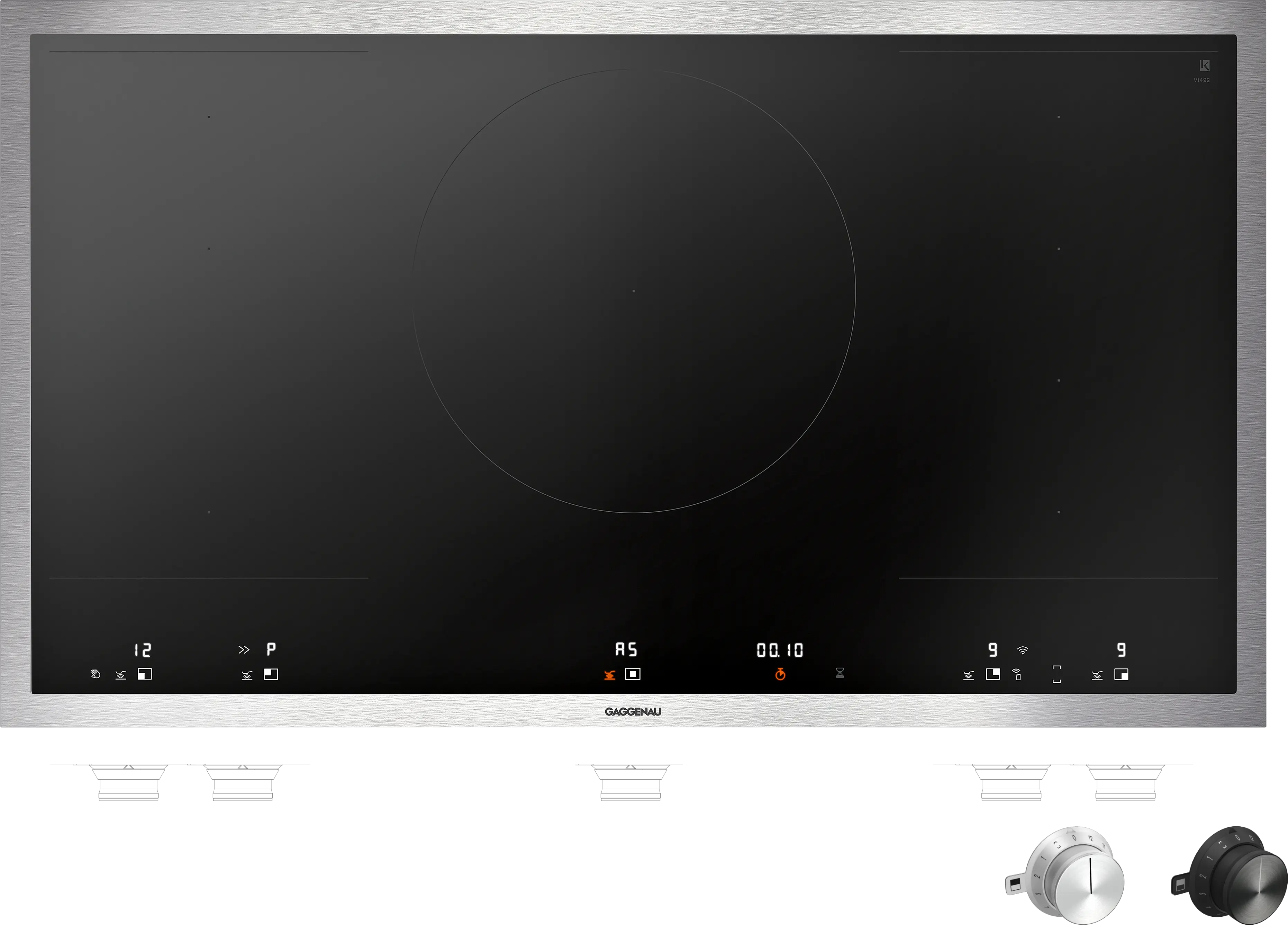 Gaggenau VI492115 Herdunabhängiges Induktionskochfeld Schwarz