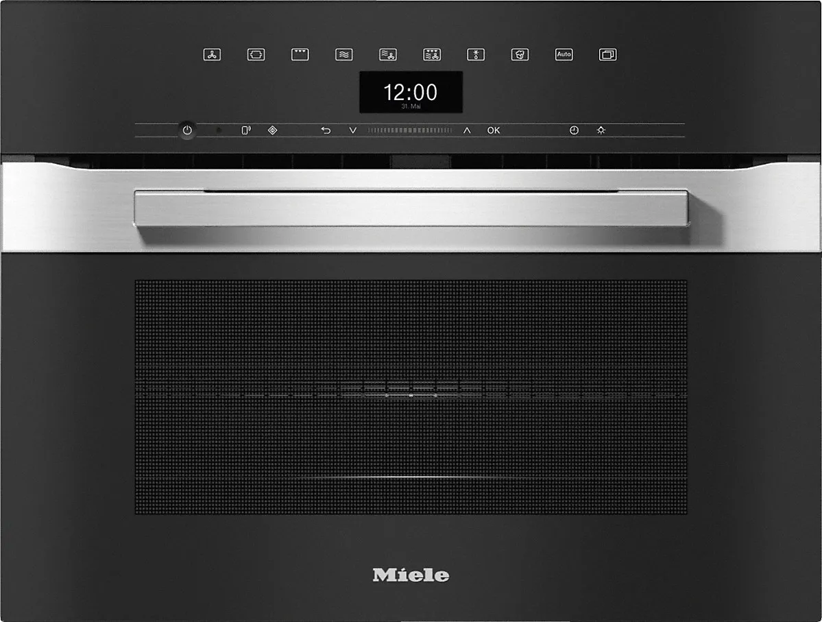 Miele H 7440 BM Kompakt-Backofen mit Mikrowelle Edelstahl/CleanSteel