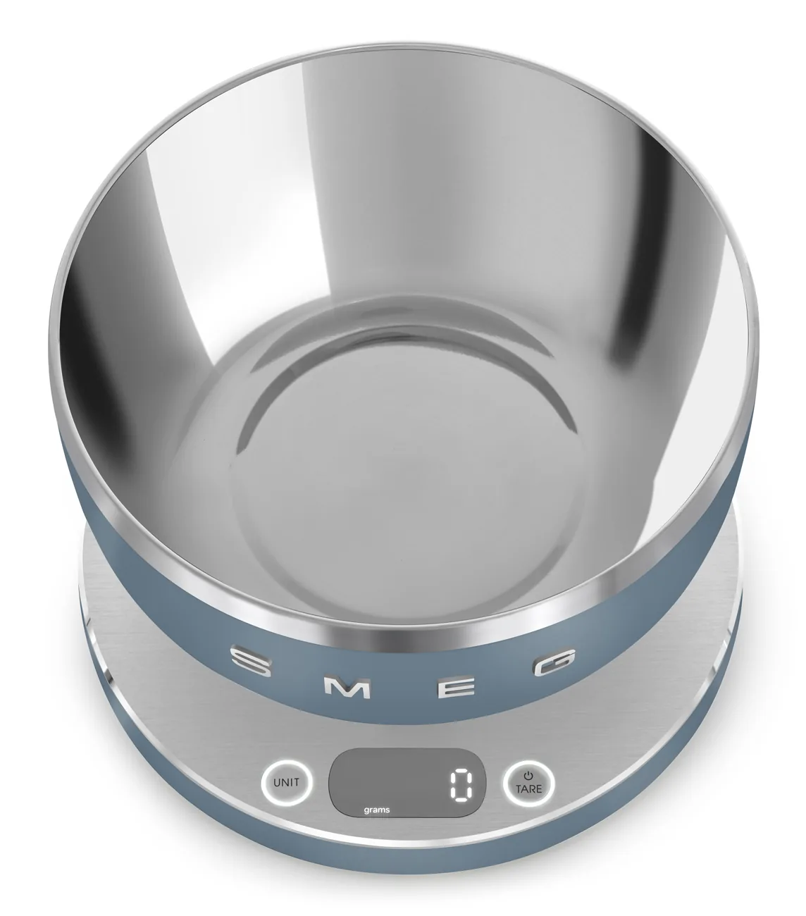 Smeg KSC01SBMWW Küchenwaage Storm Blue-Matt