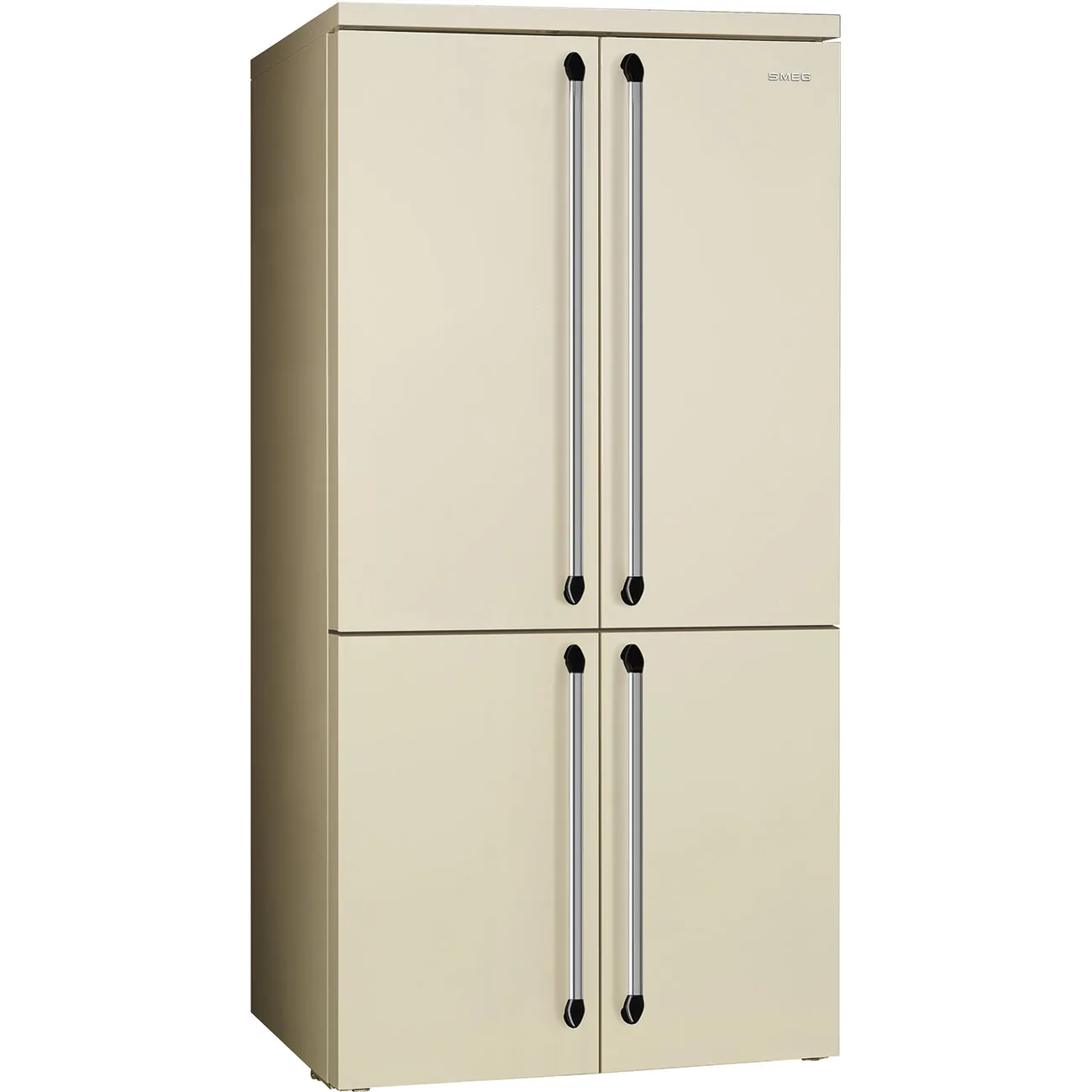 Smeg FQ960P6 Side-by-Side Kühl-/Gefrierkombination Creme