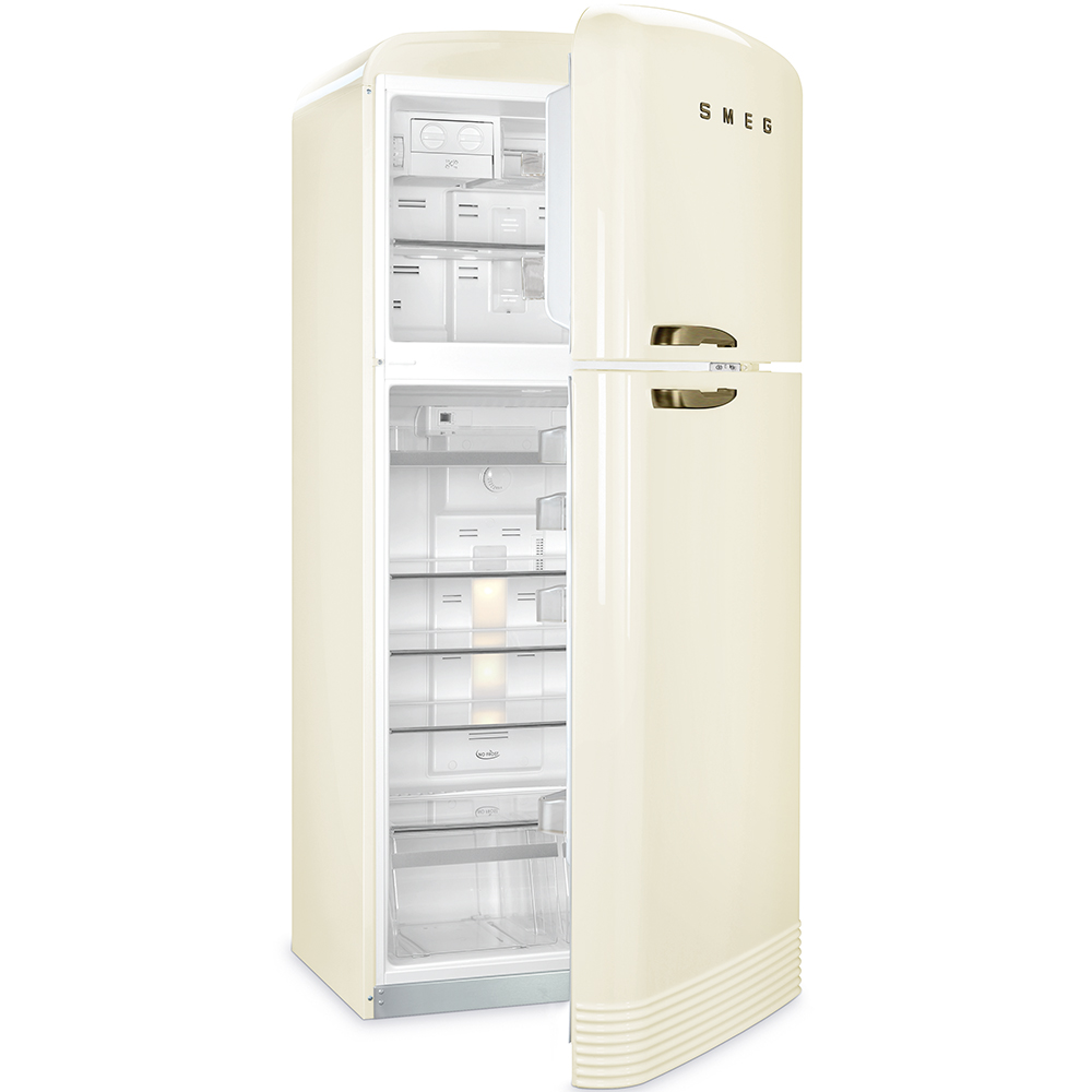 Smeg FAB50RCRB5 Stand-Kühlschrank Creme