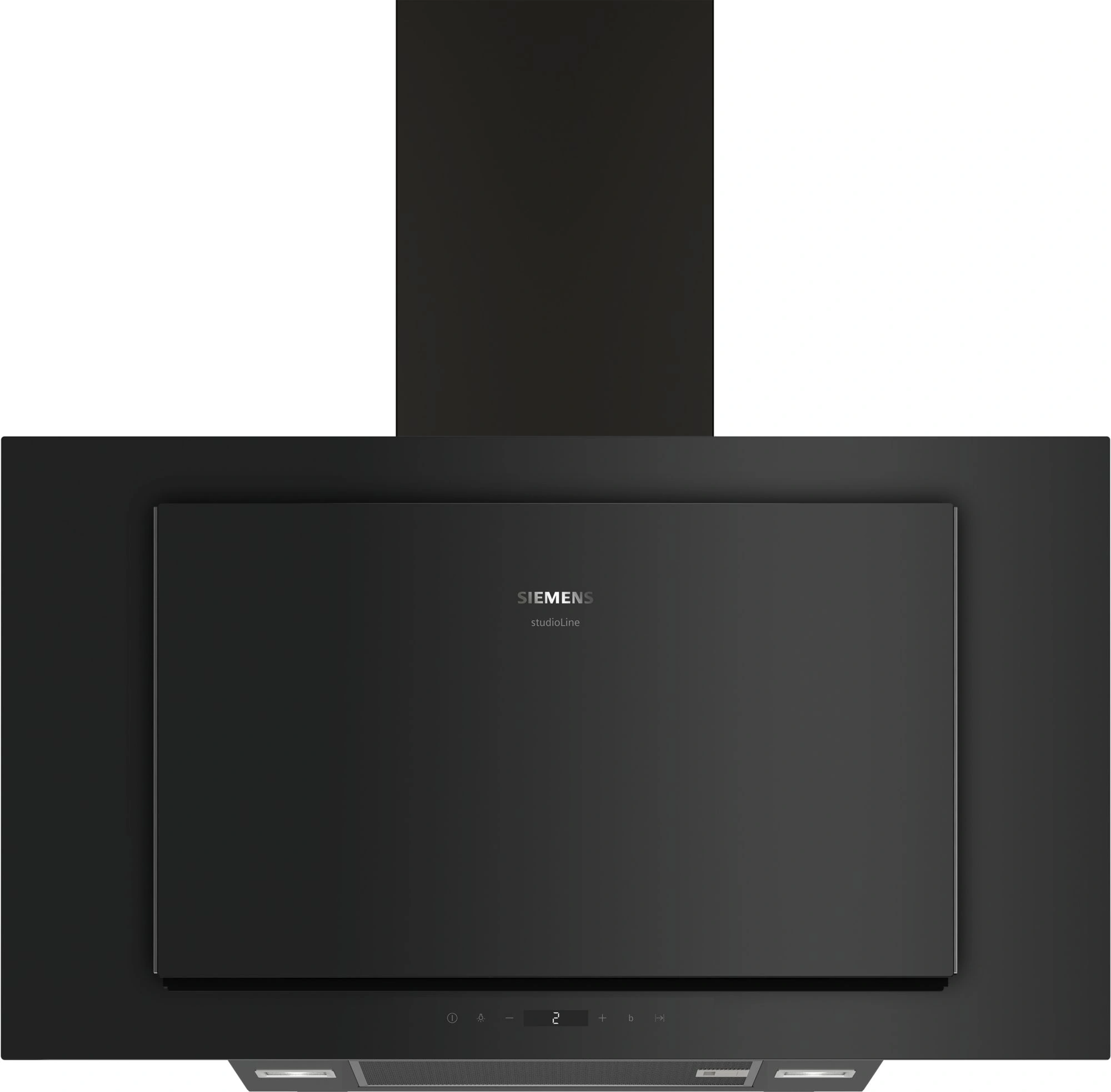 Siemens studioLine LC97FLR62S Wandhaube Schwarz/Glas
