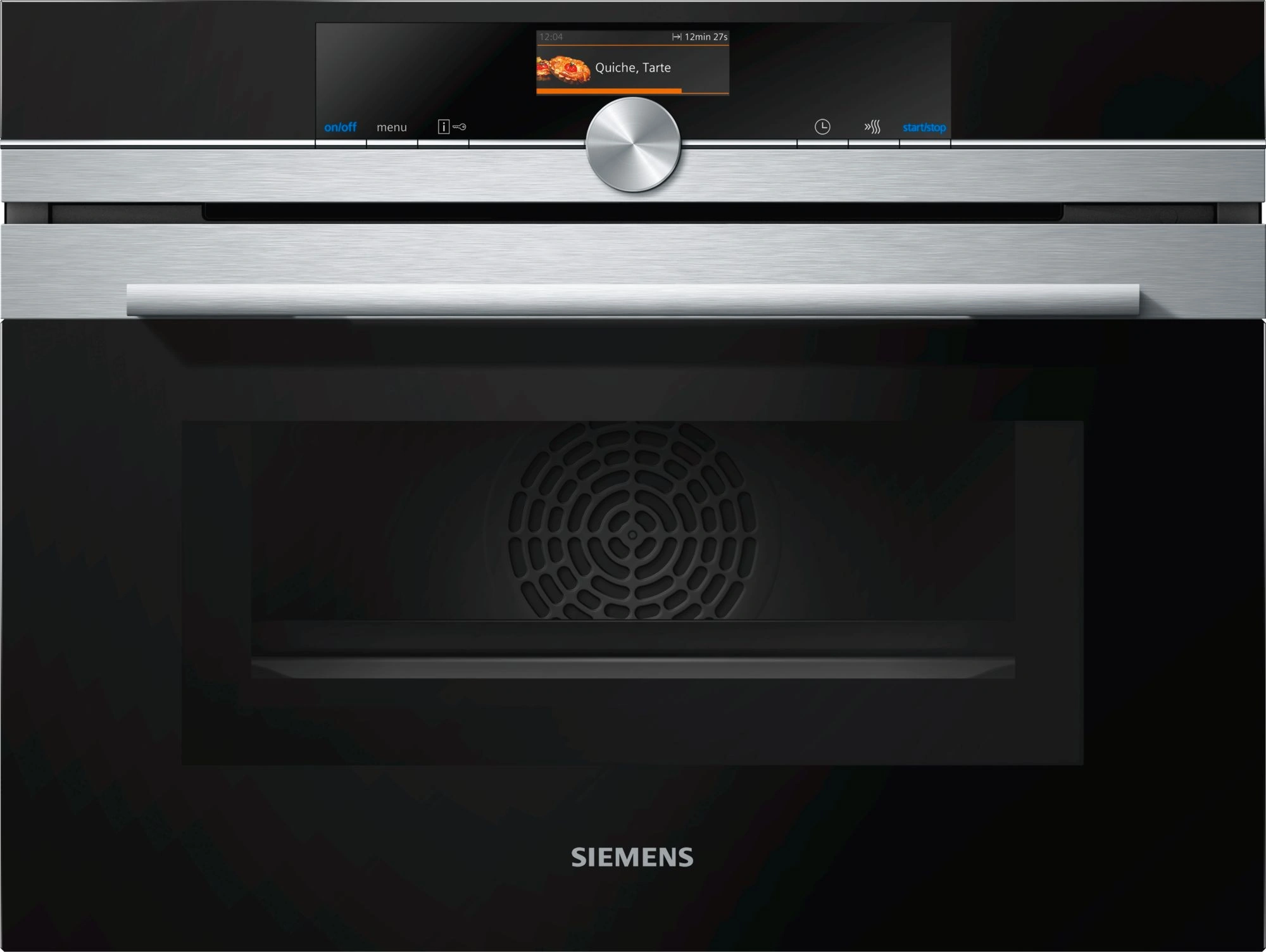 [Zweite Wahl] Siemens CM676G0S1 Kompakt-Backofen mit Mikrowelle Edelstahl