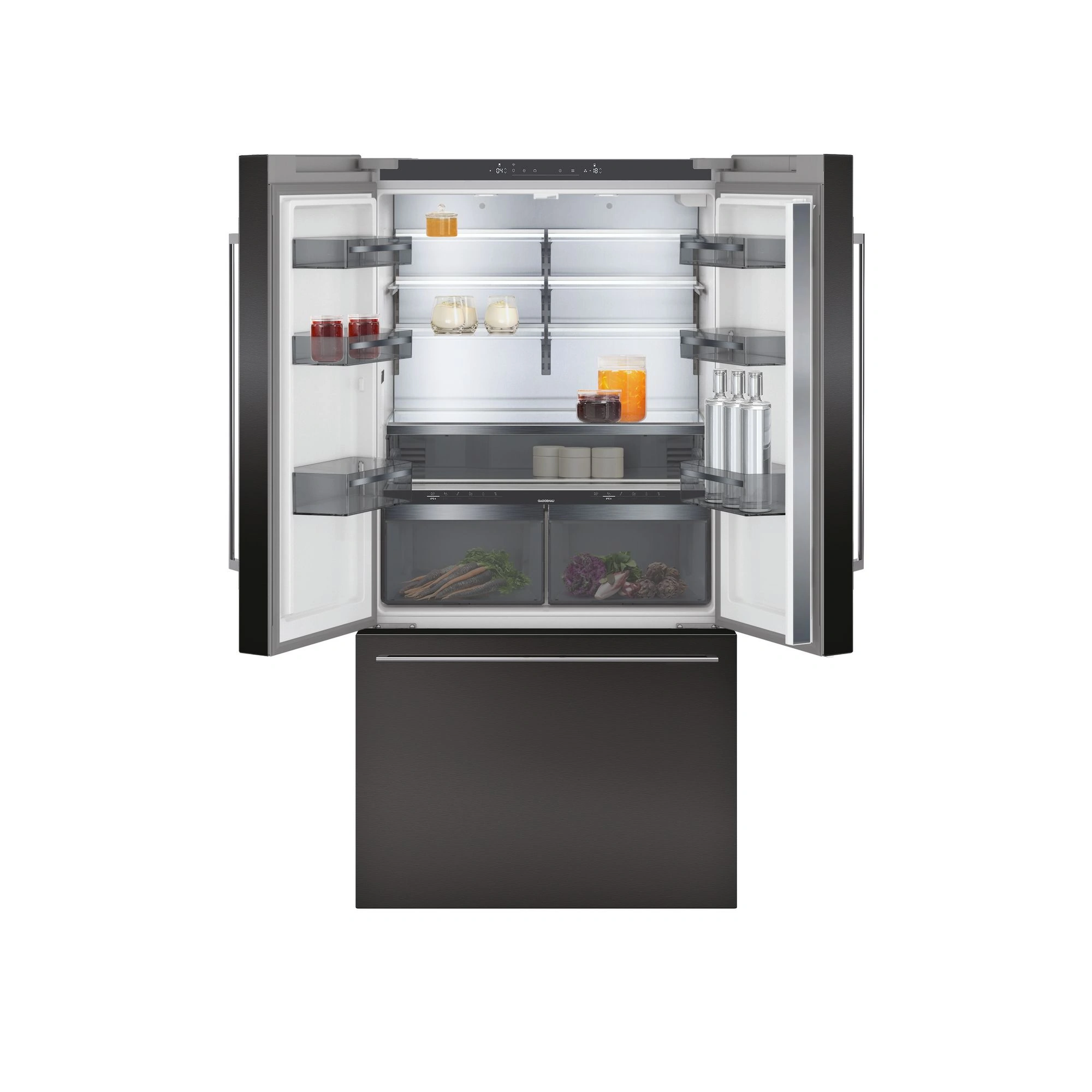 Gaggenau RY295350 Side-by-Side Stand Kühl-/Gefrierkombination Edelstahl Gaggenau RY295350 Side-by-Side Stand Kühl-/Gefrierkombination Edelstahl