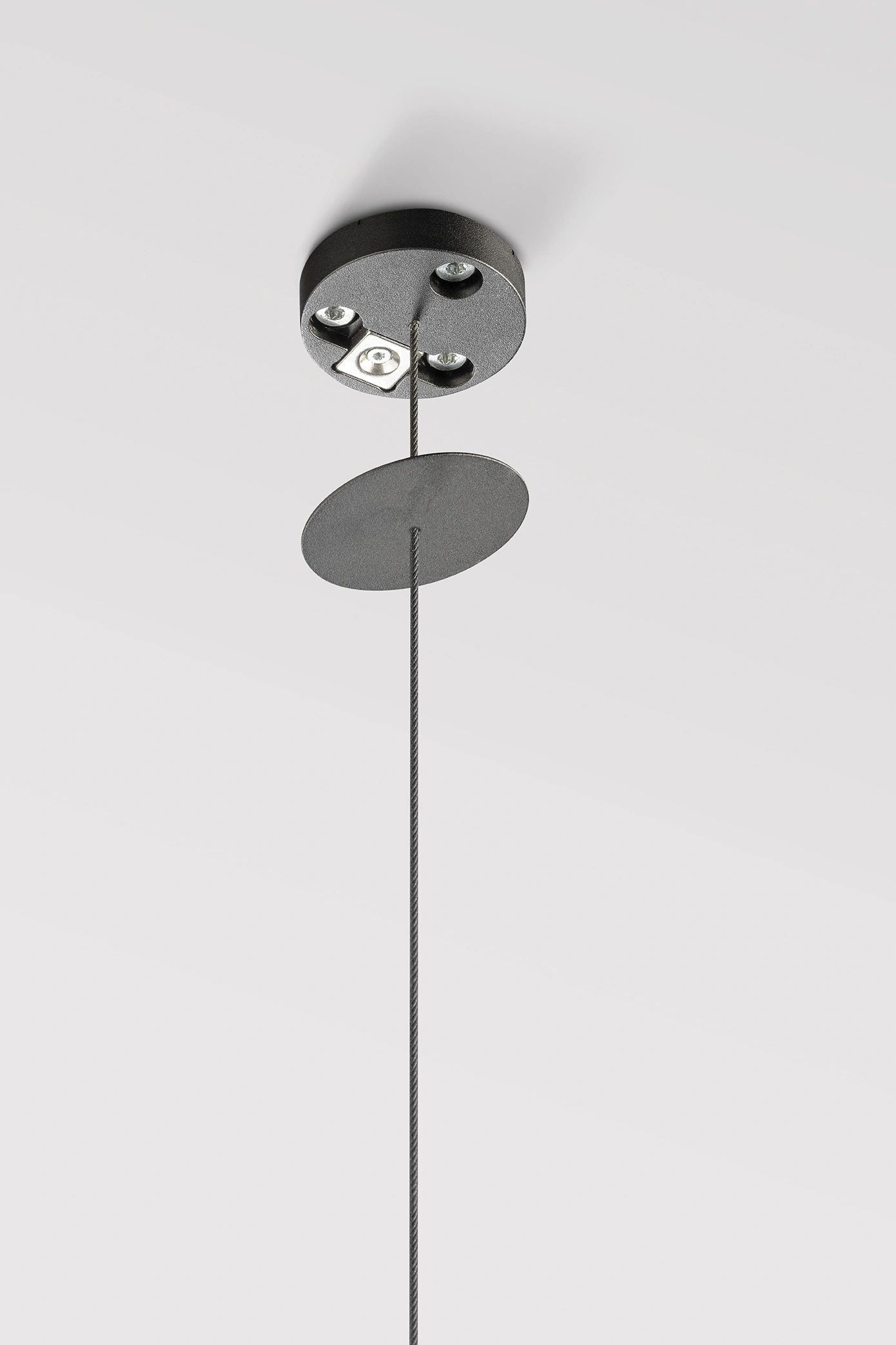 Novy Phantom Kabel 130 Insel-Dunstabzugshaube Schwarz 7530