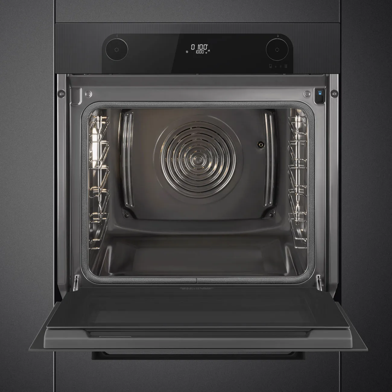 Smeg SOP6201S2B Einbau-Dampfbackofen Schwarz