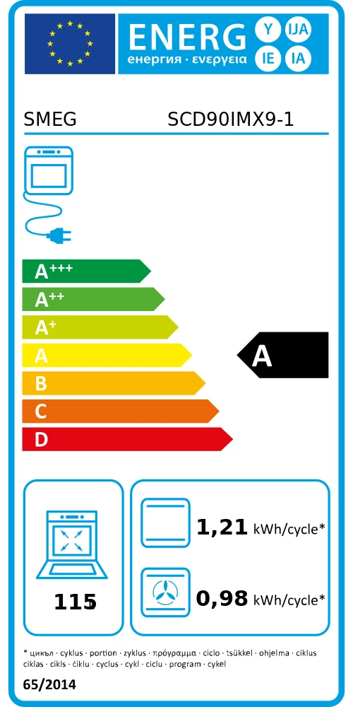Energieklasse A - Vollständiges EU-Energielabel