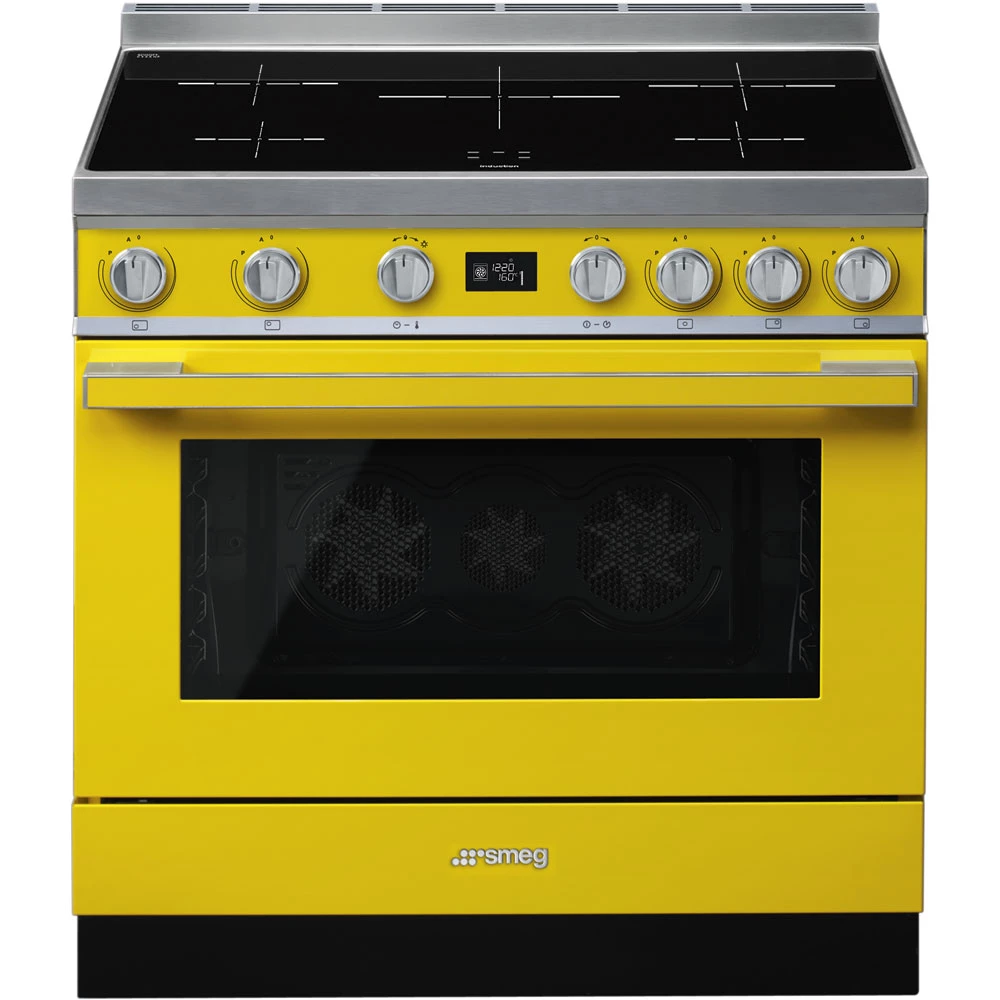 Smeg CPF9IPYW Stand-Herd Gelb