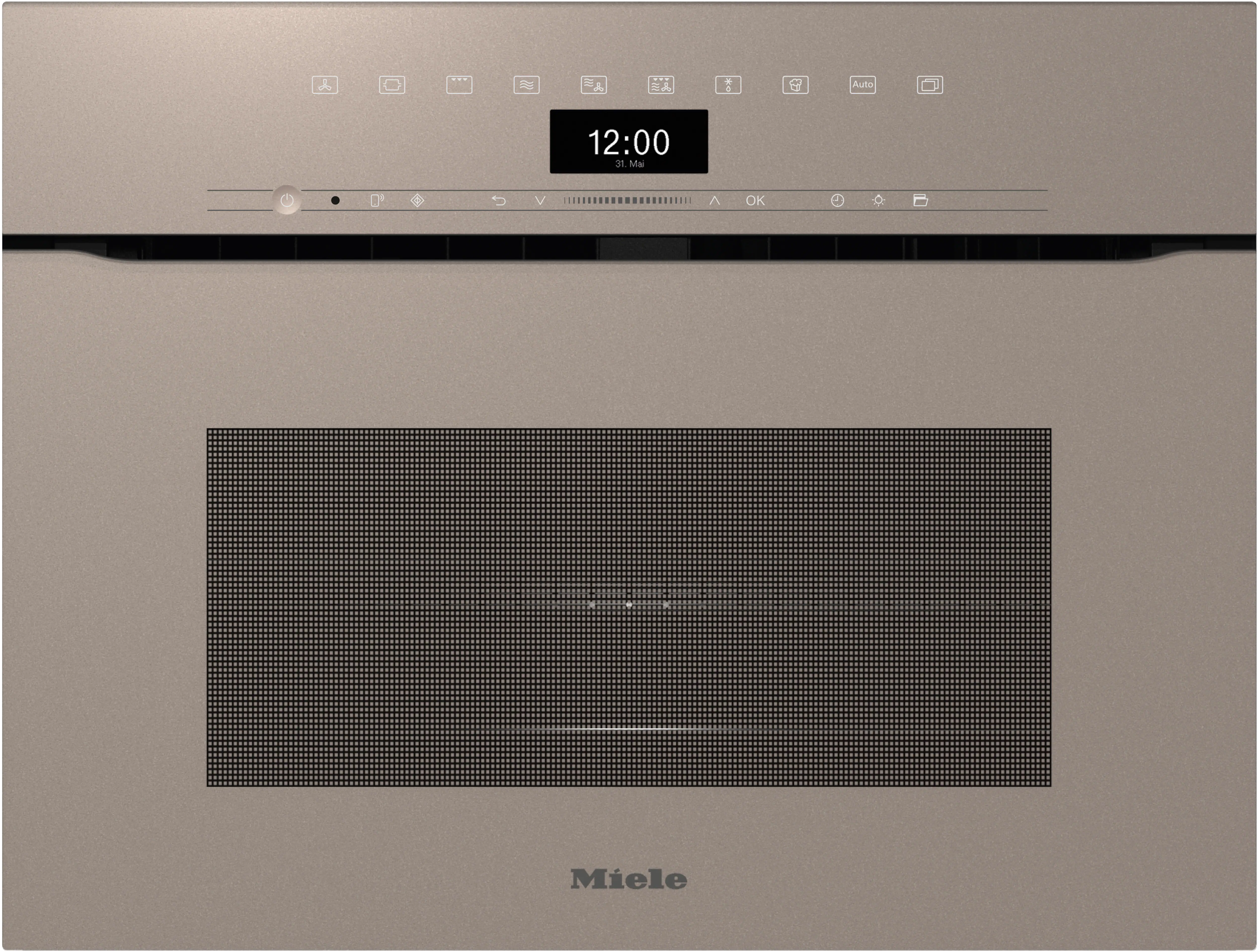 Miele H 7440 BMX Einbau-Kompaktbackofen mit Mikrowellenfunktion Pearlbeige