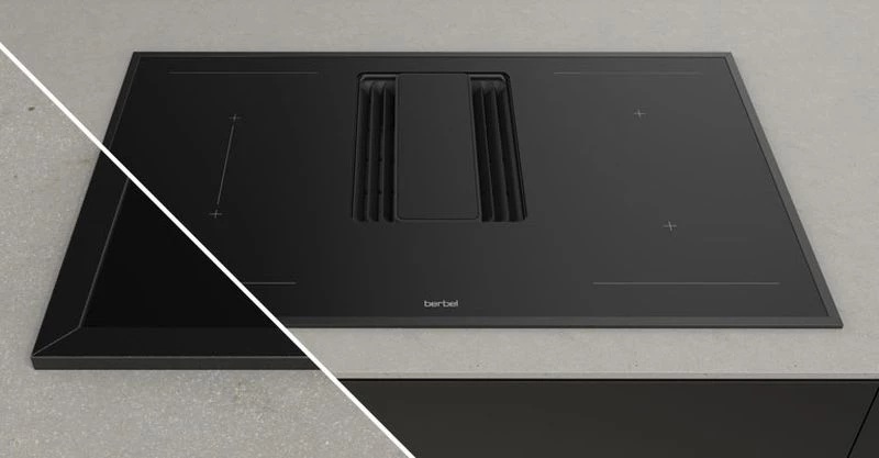 berbel 1100004 Kochfeldrahmen Schwarz