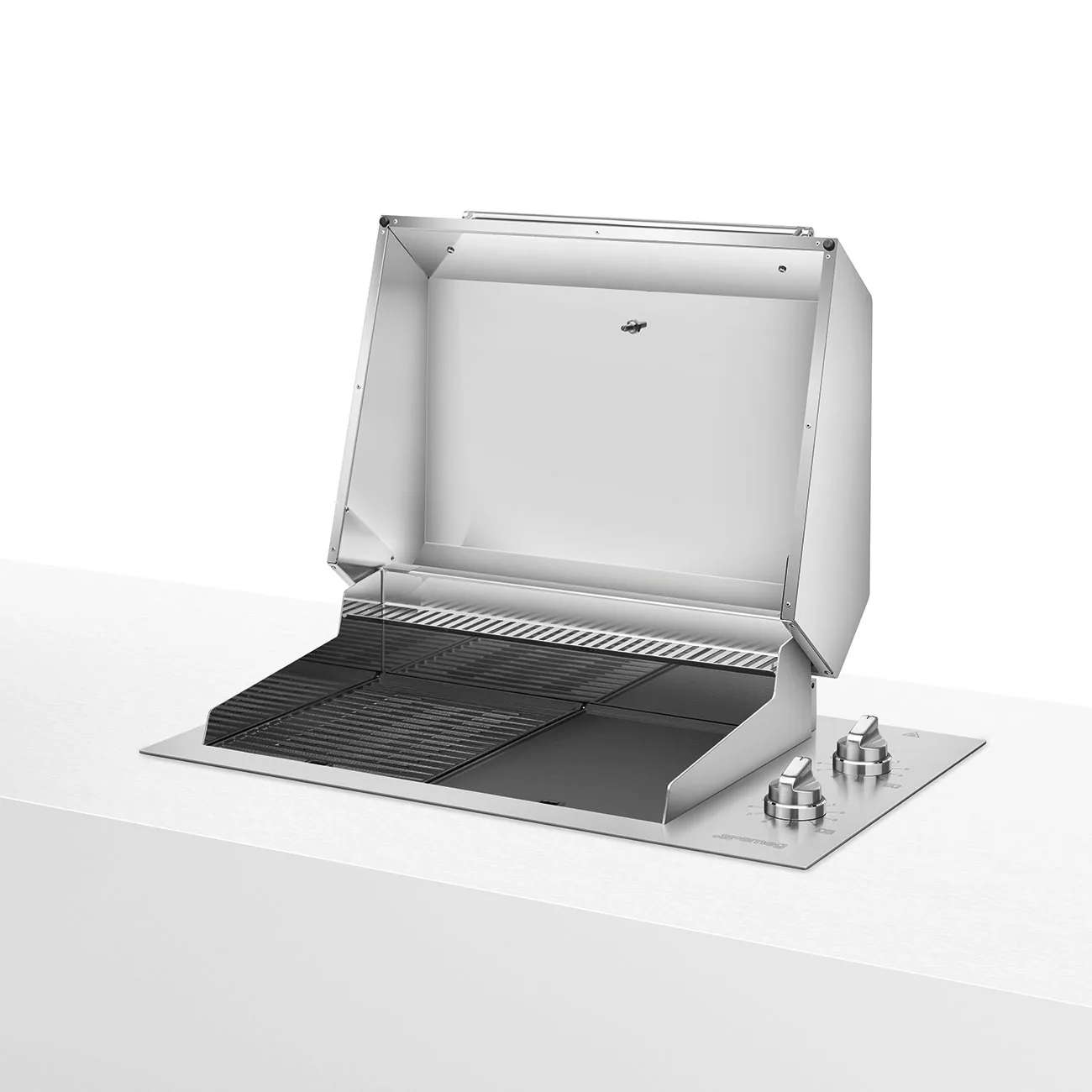 Smeg BBQE90X Elektro-Grill Edelstahl