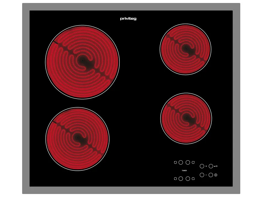 Privileg PCTAC K6042 IN Einbau-Induktionskochfeld Schwarz