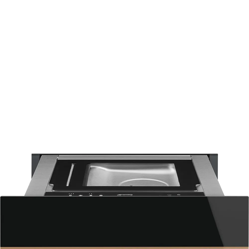 Smeg CPV615NR Einbau-Vakuumierschublade Schwarzglas