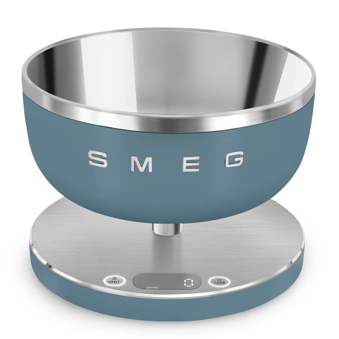 Smeg KSC01SBMWW Küchenwaage Storm Blue-Matt