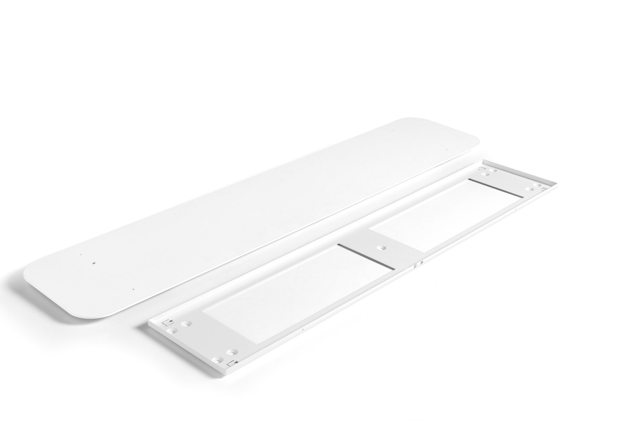 Novy 7550500 Deckenanschlussplatte Weiß