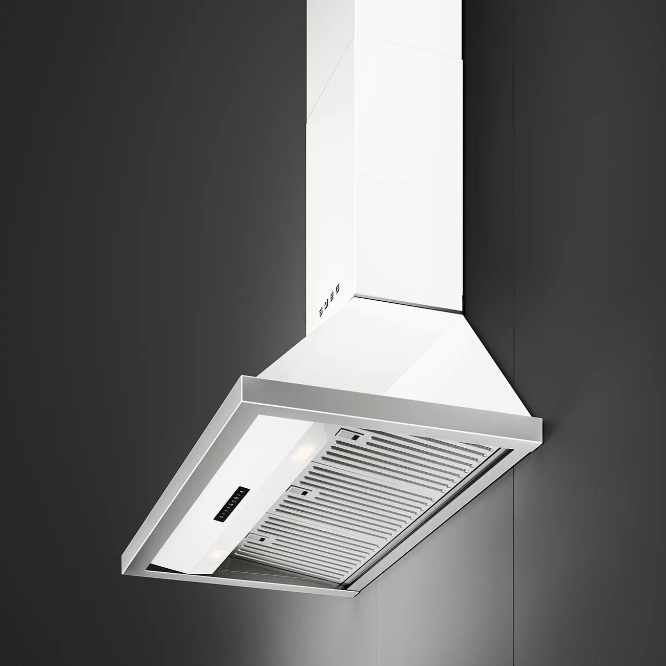 Smeg KCU94WH Wandhaube Weiß