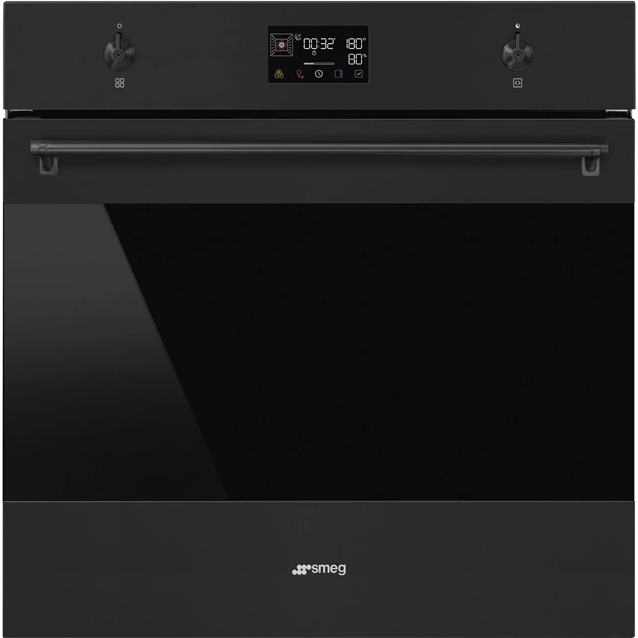 Smeg SOP6302S2PN Einbau-Dampfbackofen Schwarz matt Smeg SOP6302S2PN Einbau-Dampfbackofen Schwarz matt