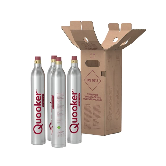 Quooker CO2 CO2 Zylinder Edelstahl