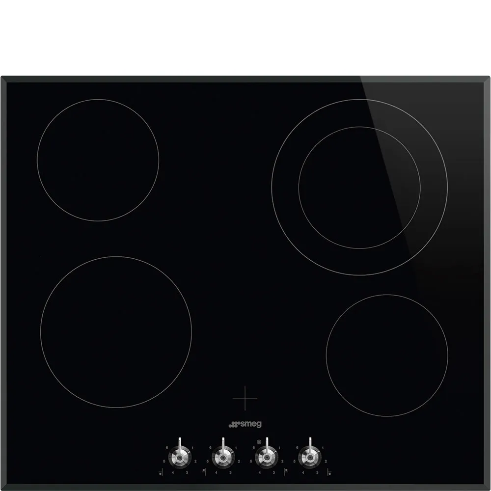 Smeg SE364ETBM Einbau-Glaskeramikkochfeld Schwarz Smeg SE364ETBM Einbau-Glaskeramikkochfeld Schwarz