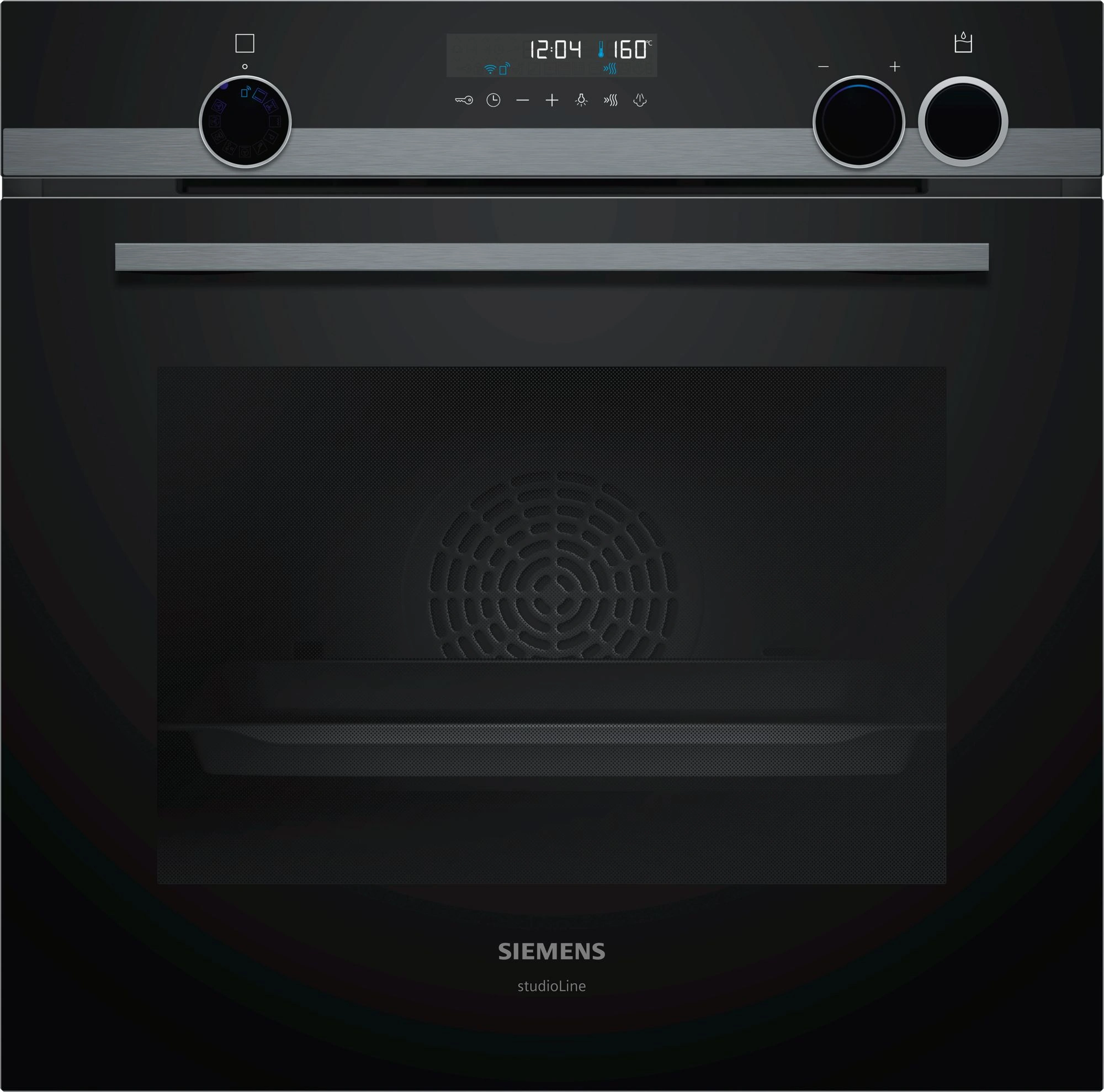 Siemens studioLine HR478G5B6S Einbau-Backofen Schwarz